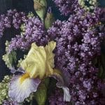 Lilacs with Iris