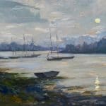 Moonrise on the Loire