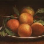 Peaches with Bowl