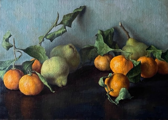 Mandarins with Quince