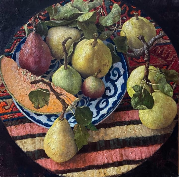 October Pears with Melon